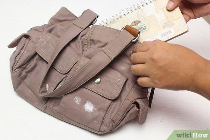 mold on a small bag