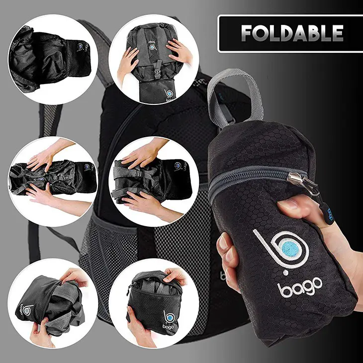 Bago backpack foldable